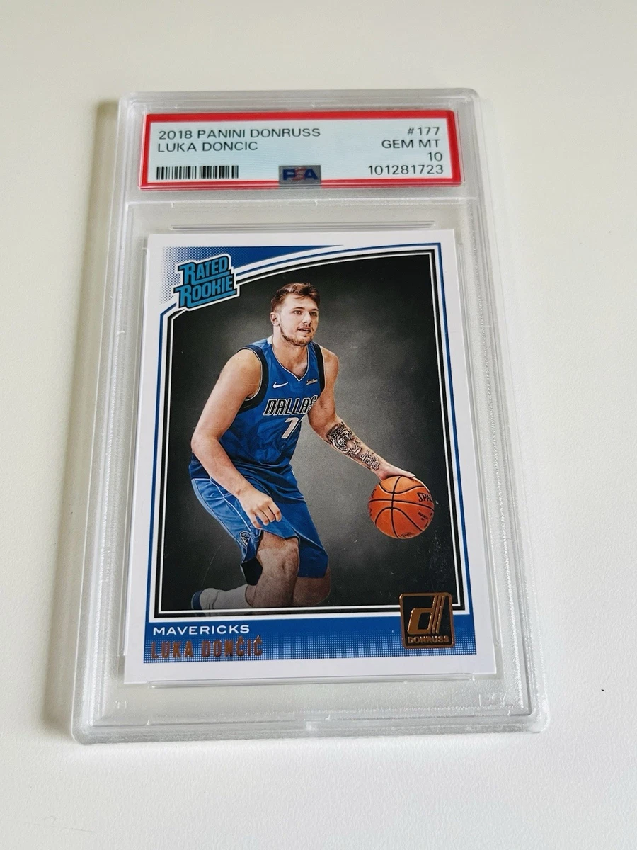 Luka Dončić 10 Graded Basketball Sports Trading Cards