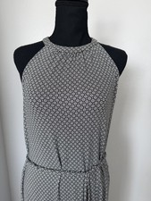 Old Navy Summer Dress Black/ White Maxi Size M