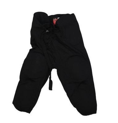 Alleson Athletic Seven Pad Solo Football Pant Adult X-Large Black Integrated