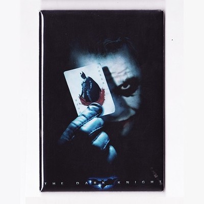 THE DARK KNIGHT (2008) / JOKER CLOSE UP - 2''x3'' MOVIE POSTER MAGNET nolan batman