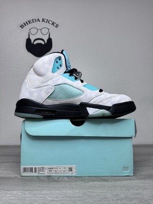 Size 11.5 - Air Jordan 5 Retro Island Green CN2932-100 Mens