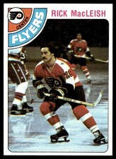 1978-79 Topps Card Hockey Rick MacLeish Philadelphia Flyers #125 NM