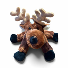 GANZ Webkinz Reindeer HM137 Brown Christmas Plush 9  No Code Retired