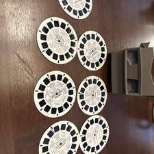 Vintage Sawyers View-Master With 7 Various Discs vacationland