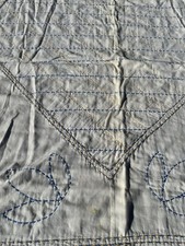 vintage embroidered quilt