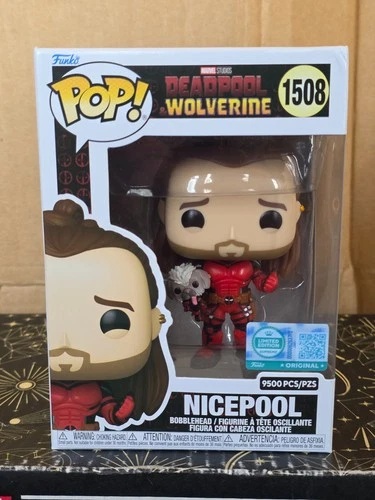 Funko Pop Vinyl - Marvel #1508 Nicepool - New- Deadpool & Wolverine - Limited Ed