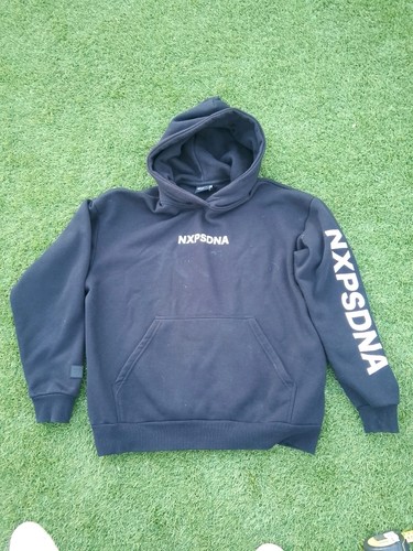 HAWTHORN HAWKS FC AFL NENA PASENDA NXP X AFL BLACK HOODY MEDIUM USED - Picture 4 of 20
