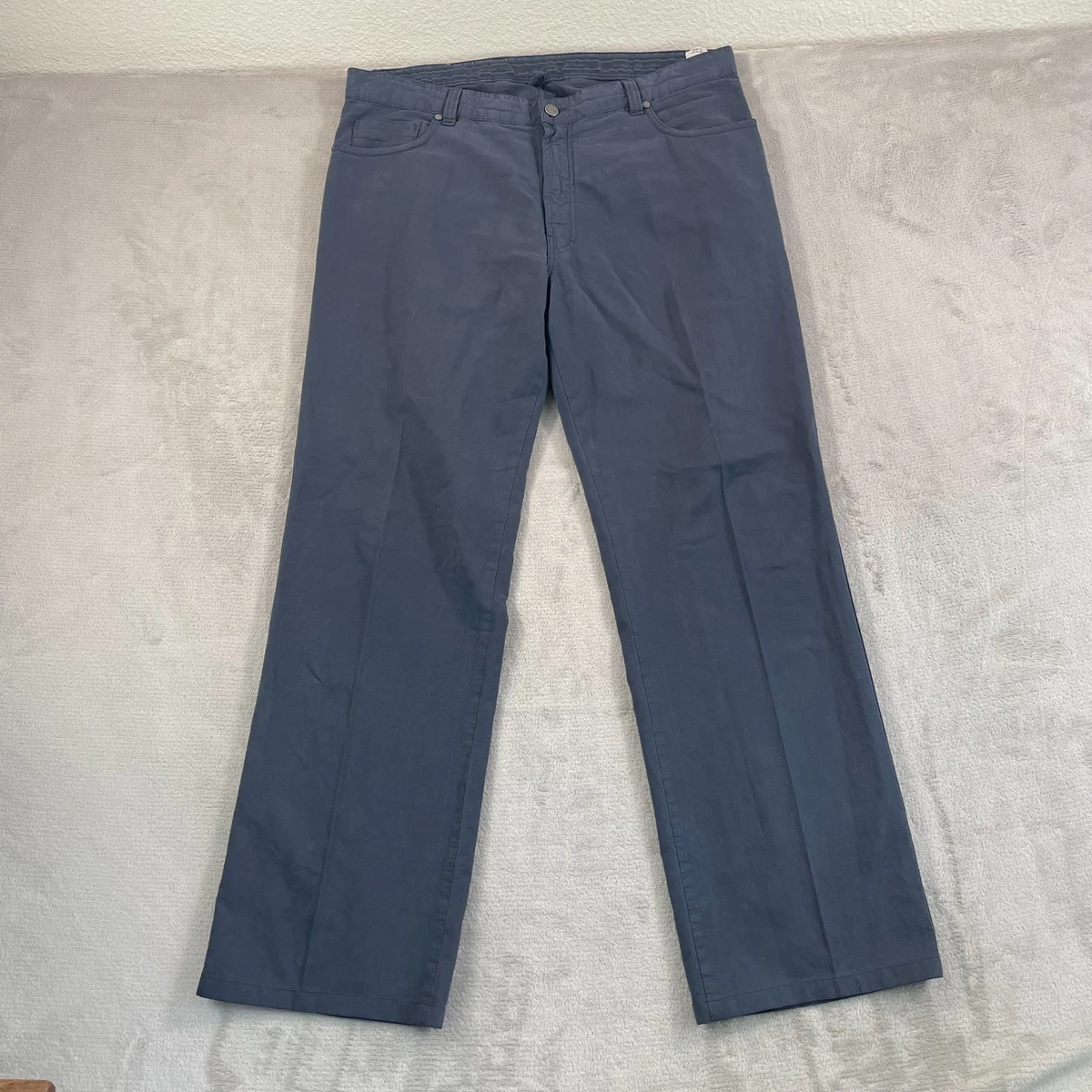 Ermenegildo Zegna Blue Regular Size Pants for Men for sale | eBay