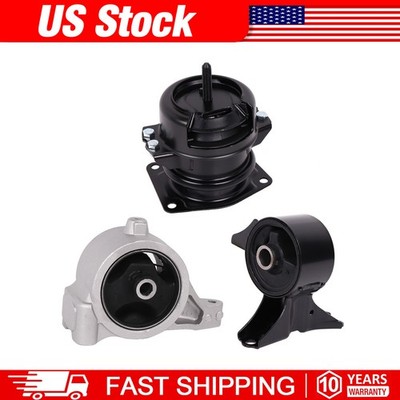 3PCS Front Rear Motor Mounts for 2005-2008 Honda Pilot V6 3.5L 9441 9389 9300