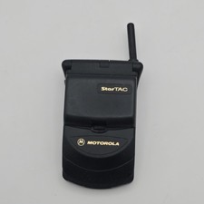 Motorola StarTAC Antique Flip Cell Phone Classic Star Trek Untested Vintage