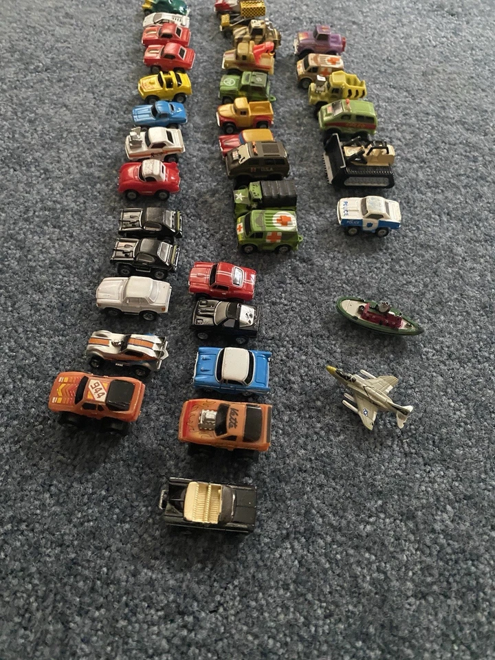 BIG LOT Micro Machines by Galoob  36 Assorted cars, trucks, racers, military - Image 4 of 4
