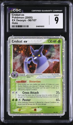 Crobat ex graded CGC 9 for sale on eBay