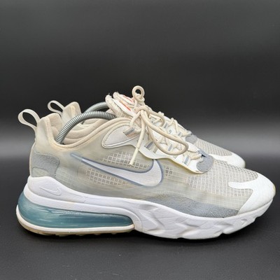 Nike Air Max 270 React Shoes Men's 11 Indigo Fog Running Sneakers CT1265-100