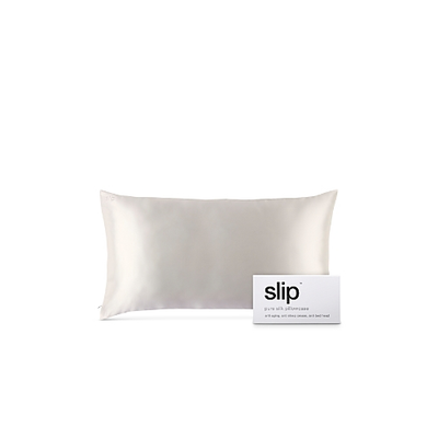 #ad slip Pure Silk Pillowcase in White King $49.38
