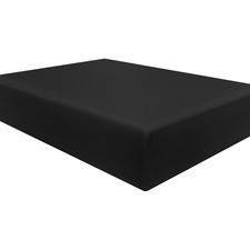 2 pack-Fitted Sheet King Size-Black-NEW-B