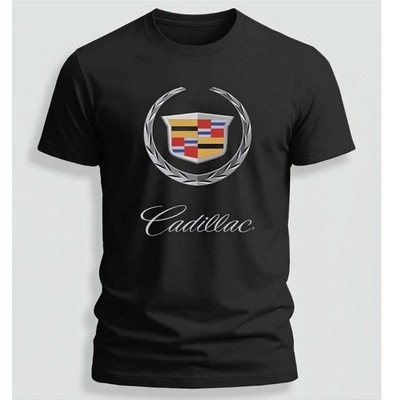 Cadillac Crest Logo T-Shirt Gifts - USA Size S-5XL FREESHIPS 