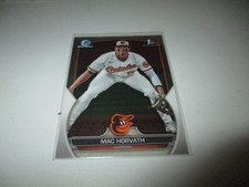 Mac Horvath 2023 1st Bowman Draft Chrome #BDC-90