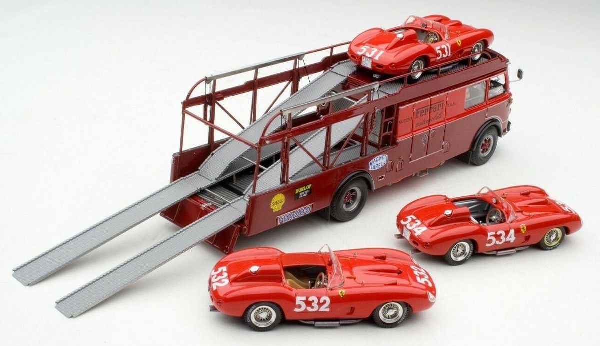 Exoto | 1957 MILLE MIGLIA GIFT SET | Bartoletti 642 Scuderia