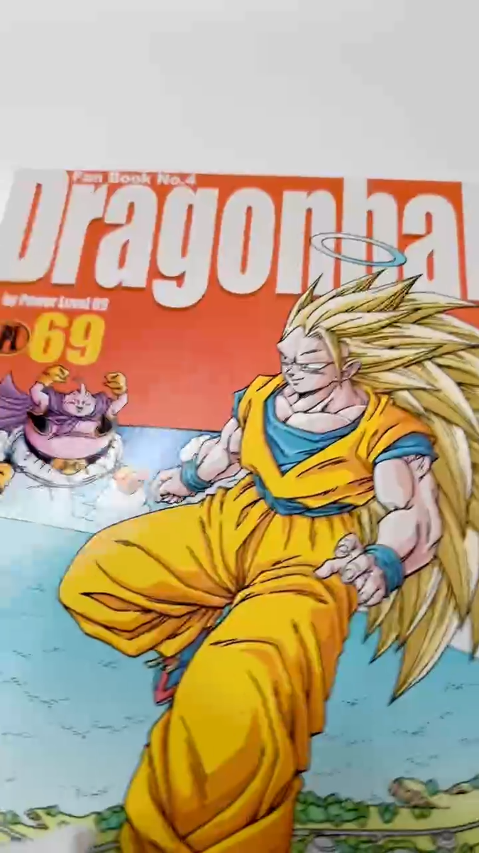 Dragon ball gichi dojin Power Level 69 fan book no.4 A5 / 40 page