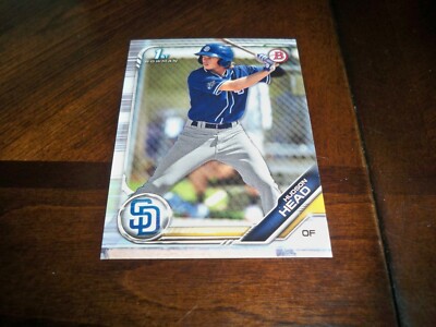 Hudson Head 2019 Bowman Draft RC #BD-69