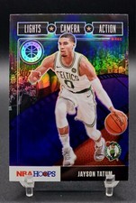 2019-2020 Panini Hoops Premium Stock Basketball Lights Camera Action Purple Holo