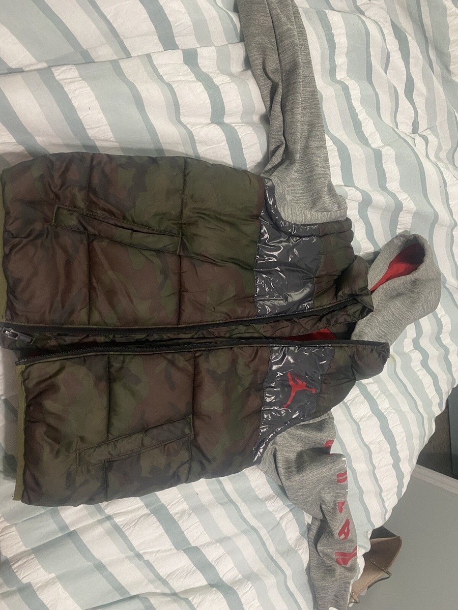 Nike Boys' Jordan Jumpman Camo Puffer Jacket $ 25 | eBay
