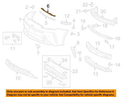 TOYOTA OEM 19-22 Prius AWD-e Bumper Components-Seal To Hood 5339547060