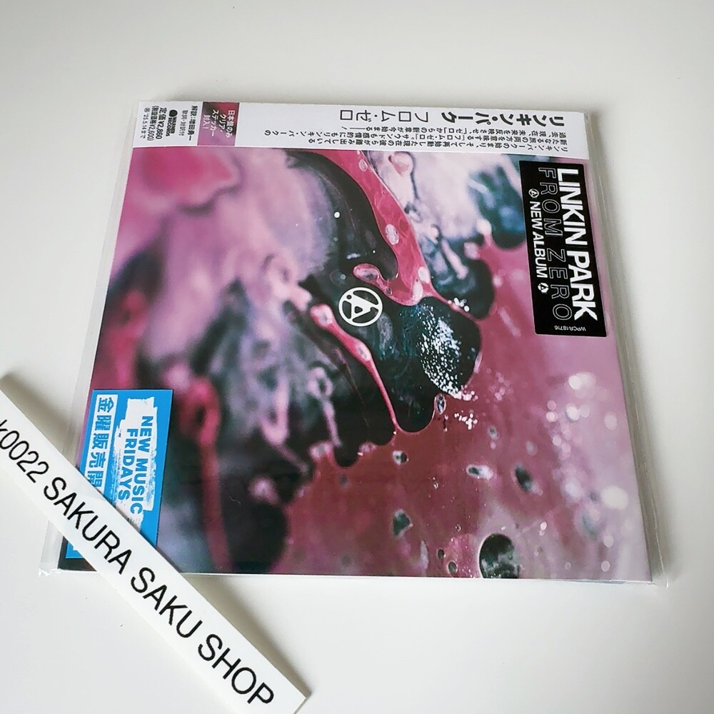 Linkin Park From Zero CD w/ Logo Sticker JAPAN EDITION OBI Linkin Park From Zero CD w/ Logo Sticker JAPAN EDITION OBI