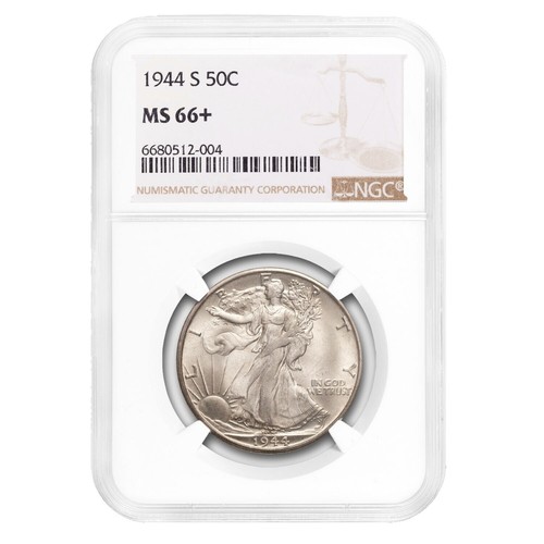 1944 Walking Liberty Half Dollar AU58 NGC | eBay
