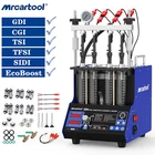GDI Ultrasonic Fuel Injector Tester Cleaner 4-Cylinder Injector Cleaning Machine