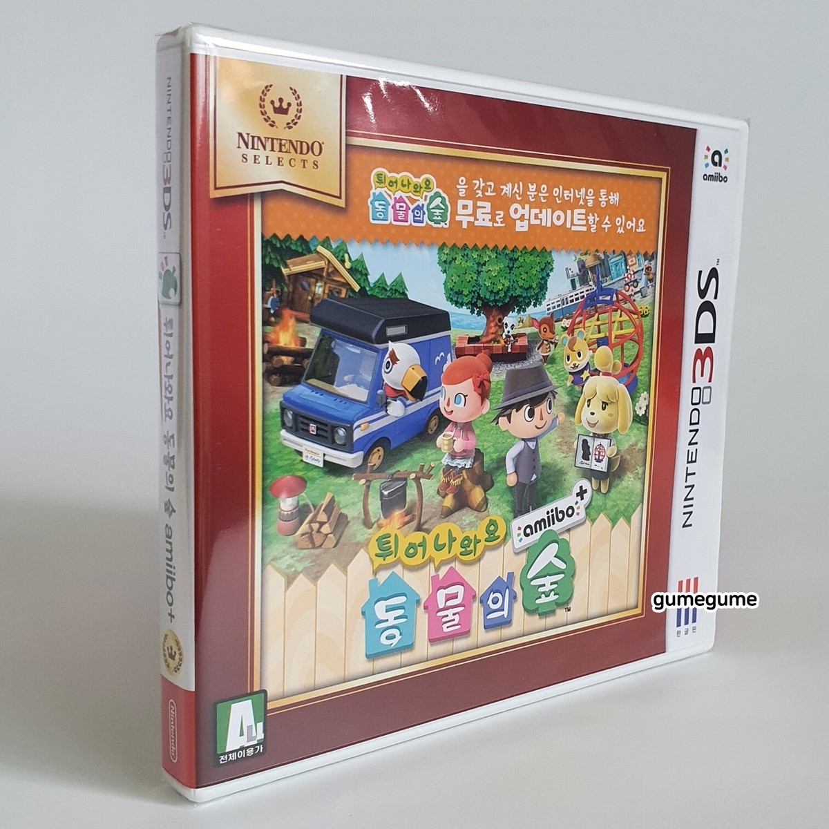 Animal Crossing New Leaf Amiibo Plus [Korean Version] Nintendo 3DS