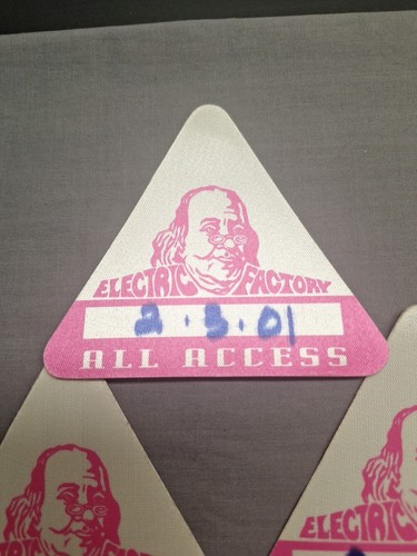 11 Electric Factory Concert All Access Backstage Passes - Picture 2 of 6