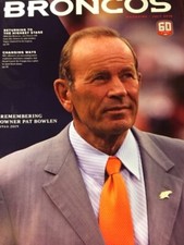 2019 DENVER BRONCOS YEARBOOK PROGRAM 2020 SUPER BOWL 54 ? NFL PAT BOWLEN TRIBUTE