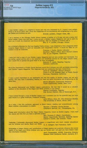 Golden Legacy #13 (1972) ⭐ CGC 9.6 TOP GRADED ⭐ Martin Luther King Jr Comic - Bild 2 von 2
