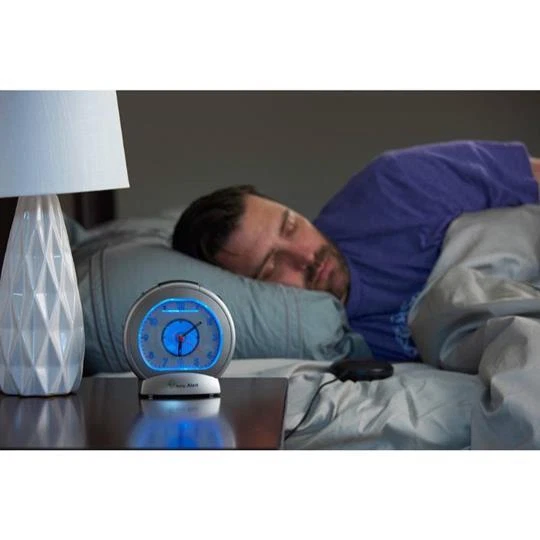 Sonic Alert Sonic Boom SBA475ss Vibrating Analog Alarm Clock | Silver - Image 2 of 4