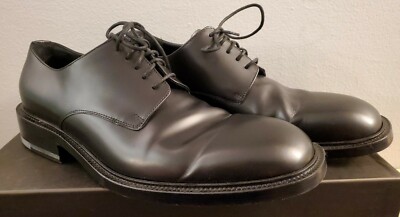 Gucci - Mens - Black - Leather Dress Oxford Shoes - Size US  display picture 1
