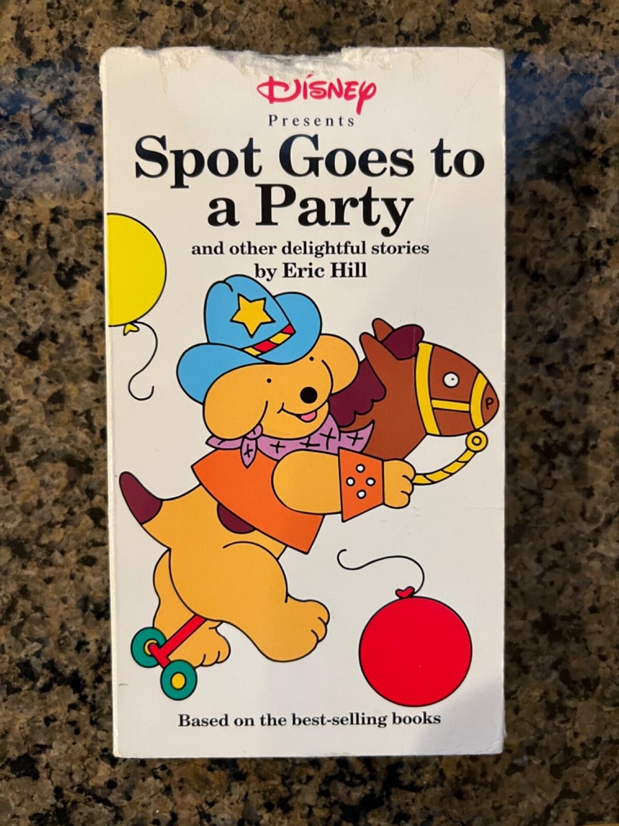 Disney Spot Goes to a Party VHS Video