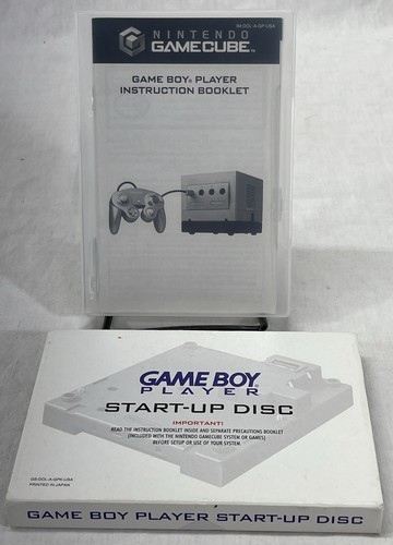 Disque de démarrage Nintendo GameCube GameBoy Player complet avec étui manuel - Photo 10/15