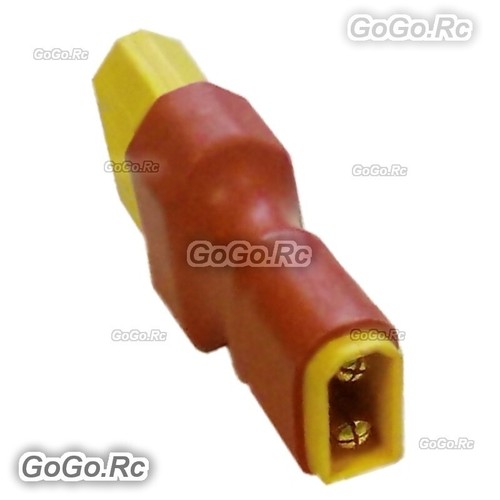 1x XT60 female to XT30 male adaptor/connector/plug block RC Car/Plane/Drone LiPo - Picture 5 of 5