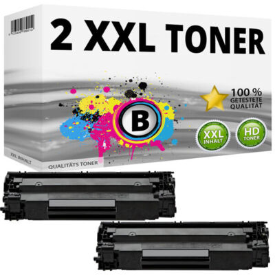 2x XXL Toner für Canon 725 LBP-6000 LBP-6020 LBP-6020B KARTUSCHE PATRONE BLACK