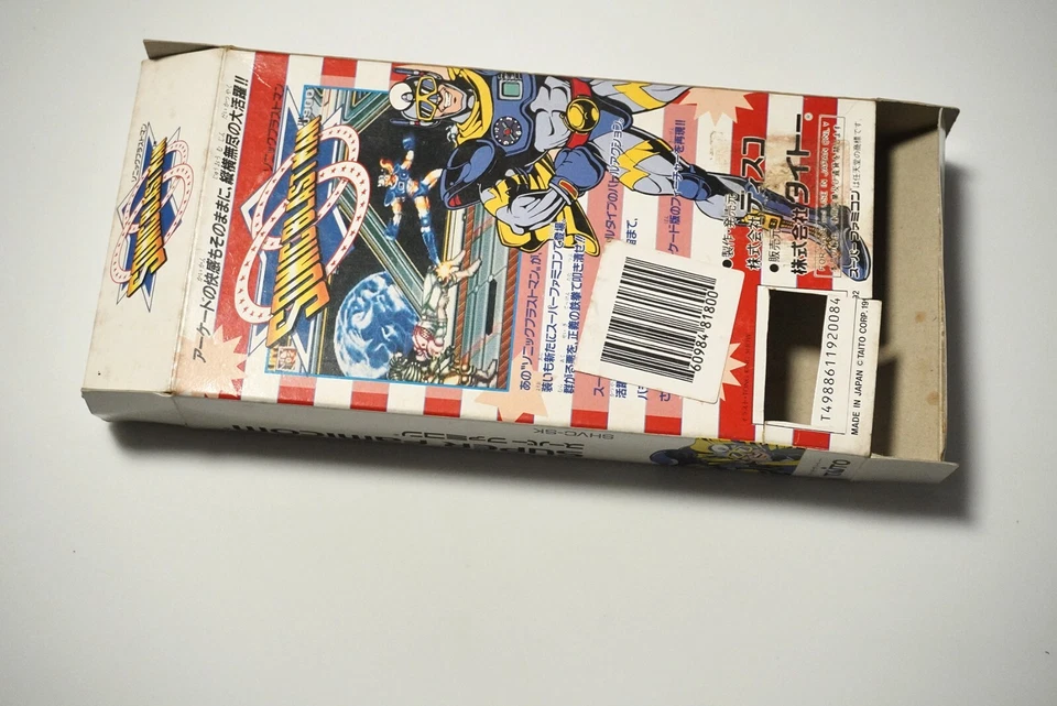 Super Famicom Sonic Blast Man en caja Japón SFC juego vendedor de EE. UU. Foto 2 de 4