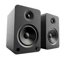 Kanto Yu6 Matte Black (pair) Bluetooth Powered Speakers With Phono Preamp