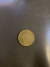 Showbiz Pizza Chuck E. Cheese's 1990 Arcade Game Token 24mm