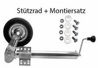 AnhäNger StüTzrad Automatik 60 Mm Klappbar Stahlfelge StüTzlast 400 Kg Neu