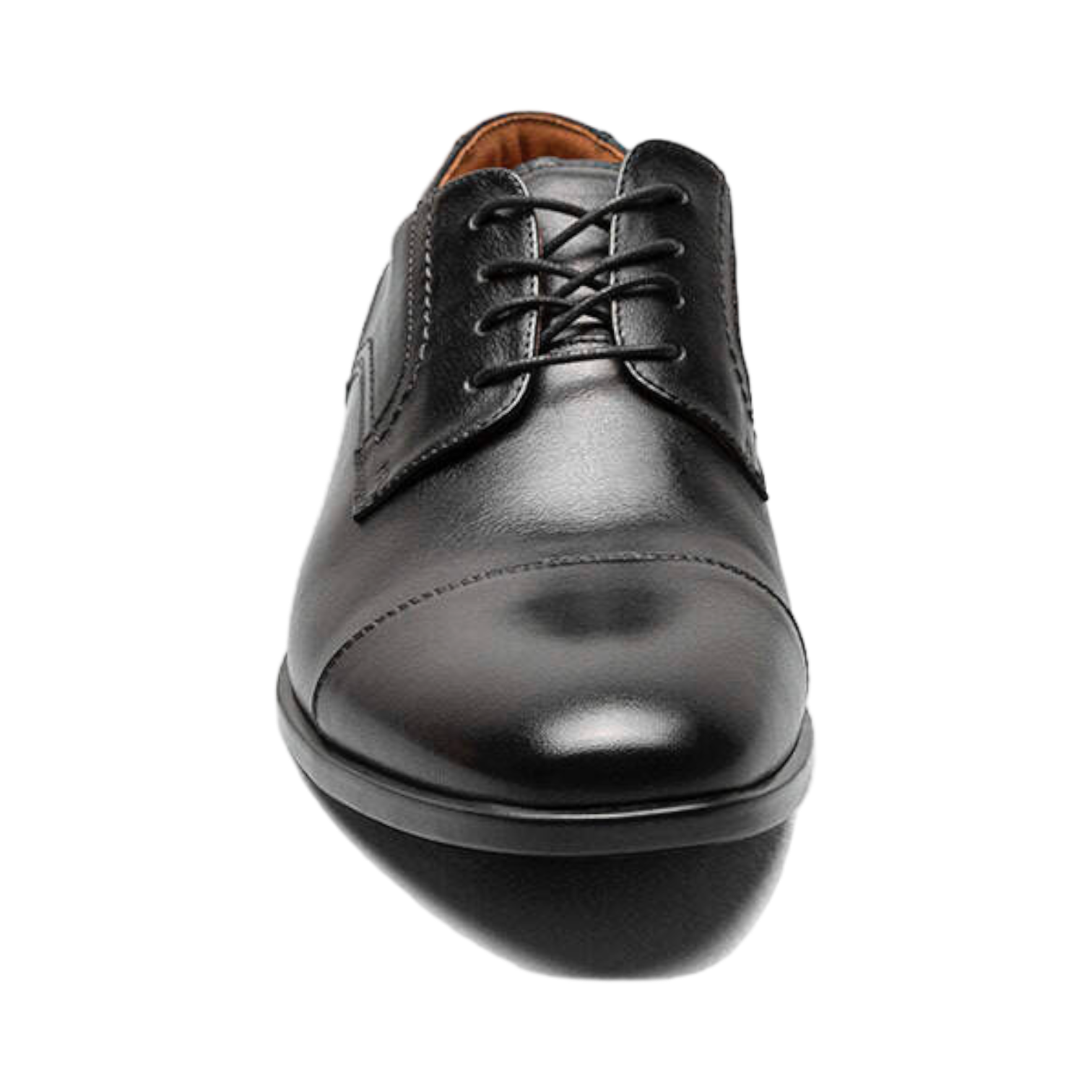 SAOLA Oxford uomo Florsheim Zaffiro punta a cappuccio pelle nera taglia 13 M US [15204 001]