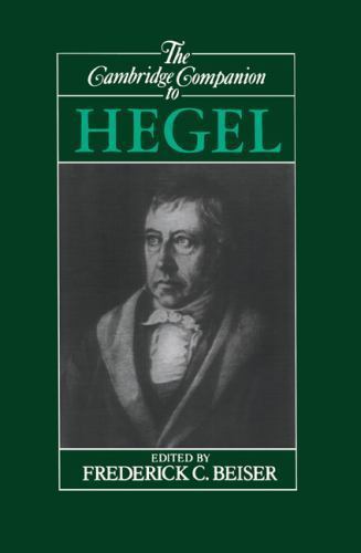 The Cambridge Companion to Hegel Beiser Paperback Cambridge University Press