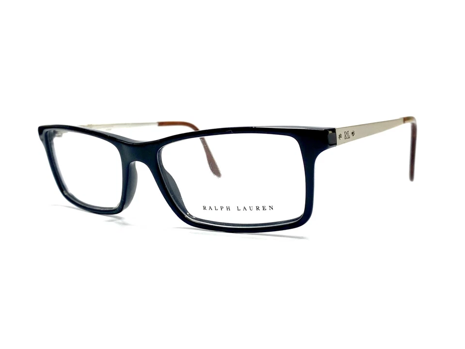 Новый Ralph Lauren черный прямоугольный очки серебряные шаблоны RL 6128 5509 53 16 145 - Изображение 2 из 4