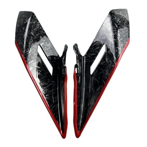 Parts Front Side Downforce Naked Spoilers Fixed Winglet Fairing For CFMOTO 450SR - Foto 7 di 7
