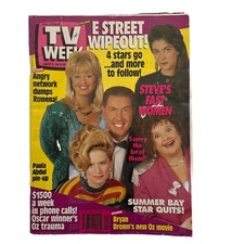 TV WEEK - Vintage Australian Entertainment Magazine August 1991 Paula Abdul