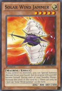 Solar Wind Jammer - ABYR-EN011 - Common - 1st Edition x3 - Near Mint
